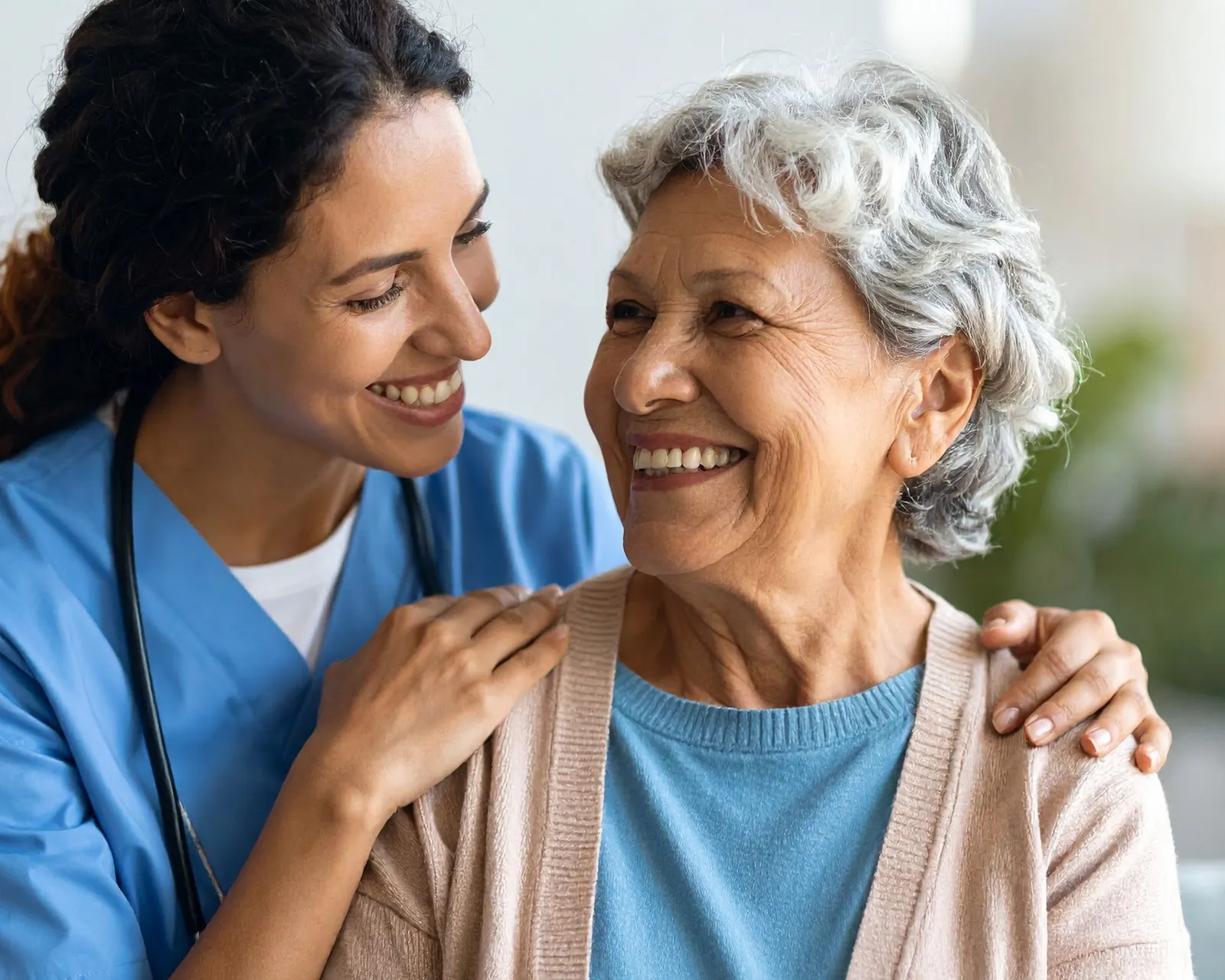 Qualified professional providing attentive in-home support